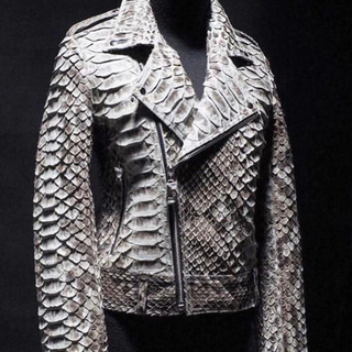 Asferi reptilian motorbike jacket