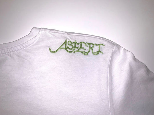 Asferi's embroidered name Tee shirt