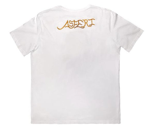 Asferi Golden Lion Embroidered Tee Shirt